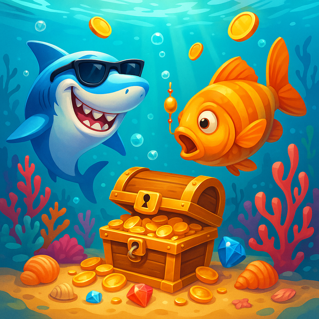 Wazamba - It's Shark Time Slot Game
